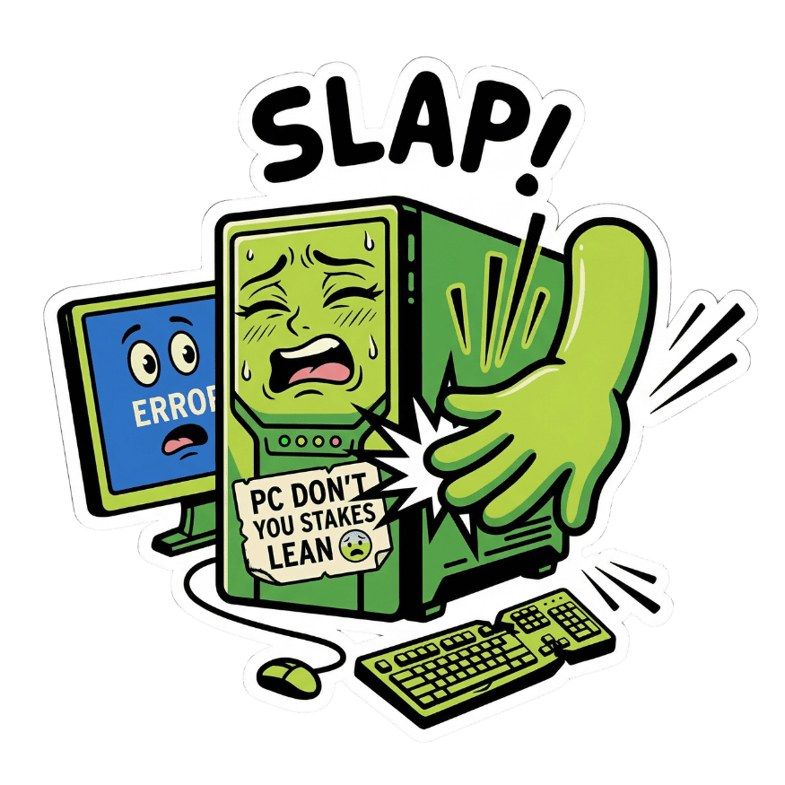 SlapPC sticker